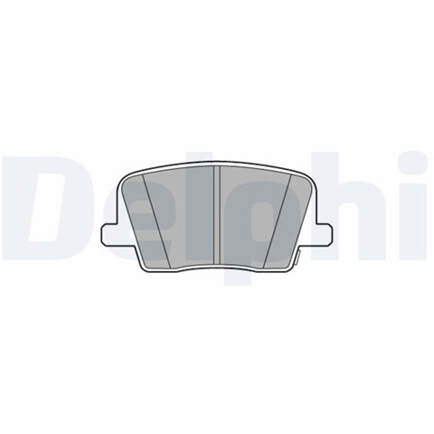 Set Placute Frana Delphi Ssangyong LP3581