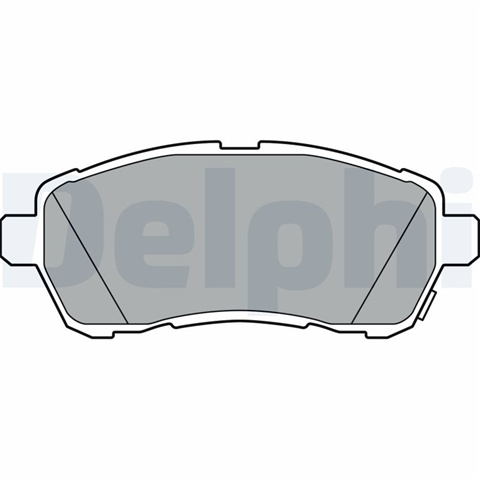 Set Placute Frana Delphi Suzuki LP3364