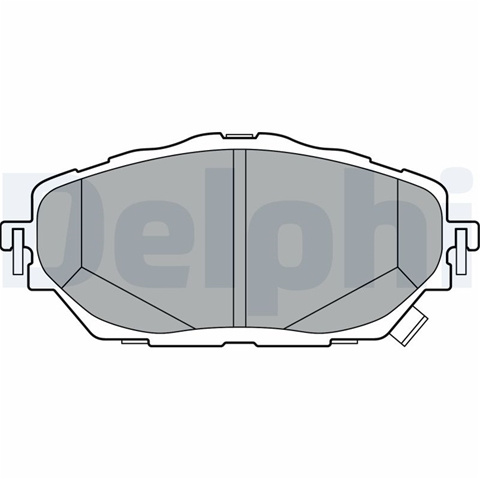 Set Placute Frana Delphi Toyota LP3378