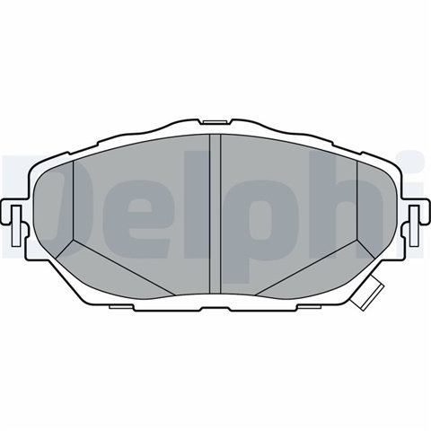 Set Placute Frana Delphi Toyota LP3378