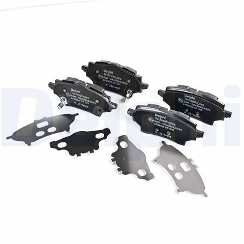 Set Placute Frana Delphi Toyota LP3608