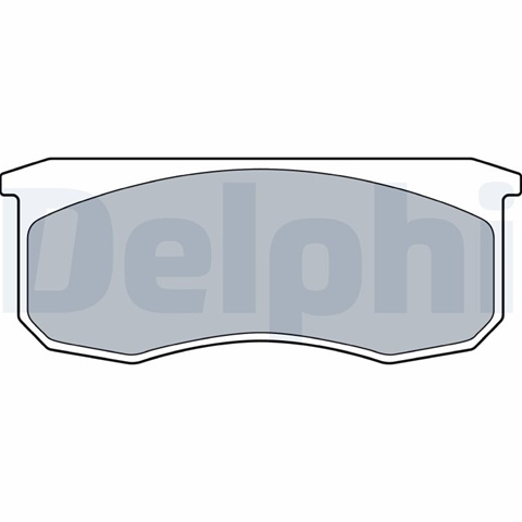 Set Placute Frana Delphi Uaz LP3509