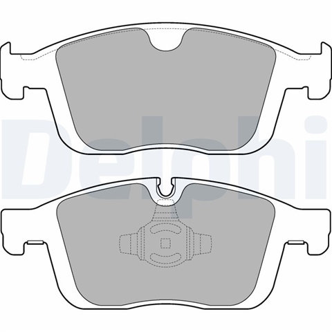 Set Placute Frana Delphi Volvo LP3258