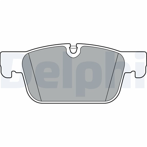 Set Placute Frana Delphi Volvo LP3300