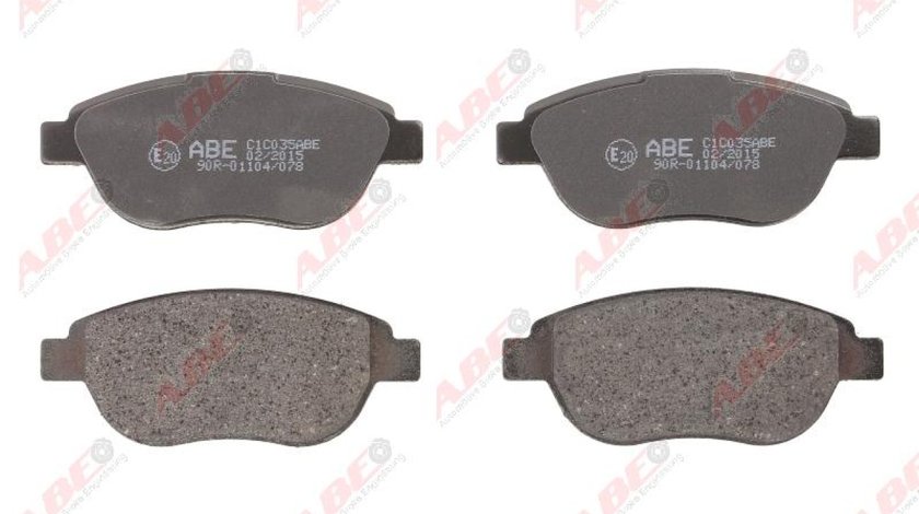 Set placute frana disc CITROËN C3 II Producator ABE C1C035ABE