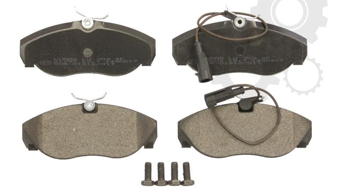 set placute frana disc CITROËN JUMPER Autobus 230P Producator BRECK 23602 00 703 10