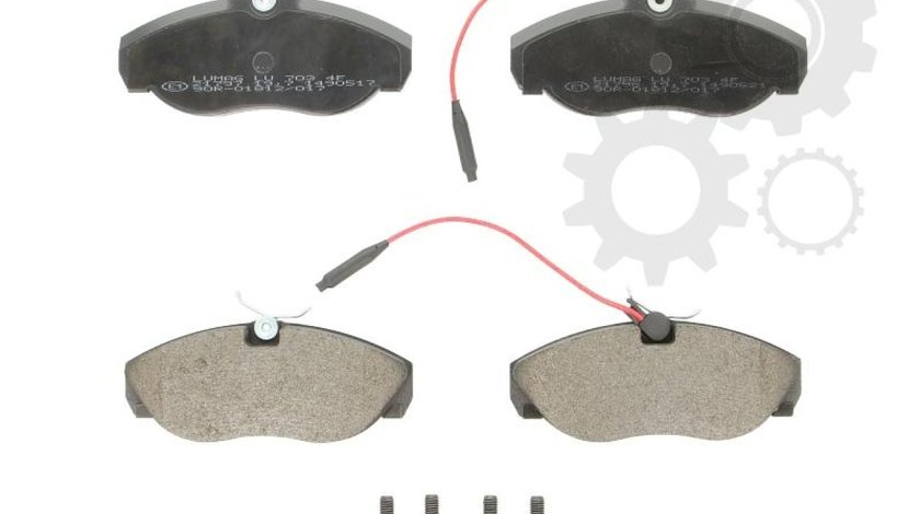 Set placute frana disc CITROËN JUMPER platforma / podwozie 244 Producator BRECK 21797 00 703 10