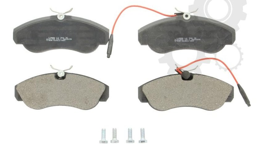 Set placute frana disc CITROËN JUMPER platforma / podwozie 244 Producator BRECK 21799 00 703 10
