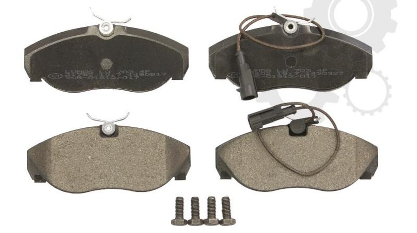 Set placute frana disc CITROËN JUMPER platforma / podwozie 230 Producator BRECK 23602 00 703 10