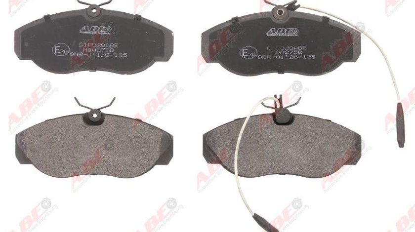 Set placute frana disc CITROËN JUMPER platforma / podwozie 244 Producator ABE C1P020ABE