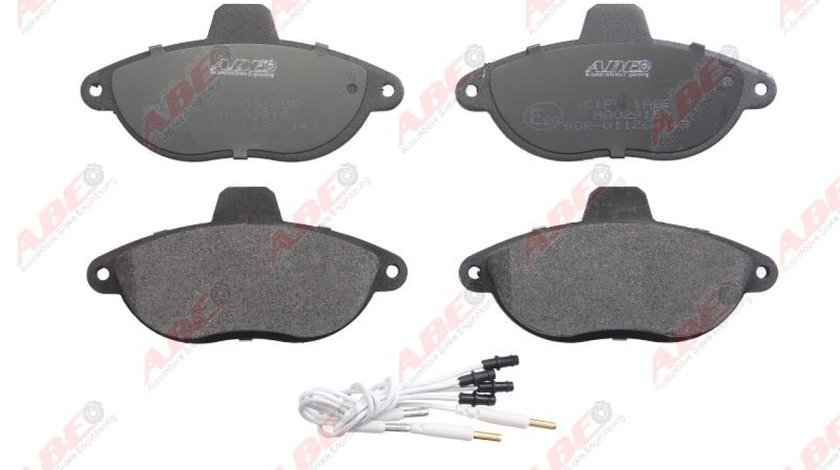 Set placute frana disc CITROËN JUMPY platforma / podwozie BU BV BW BX Producator ABE C1F031ABE