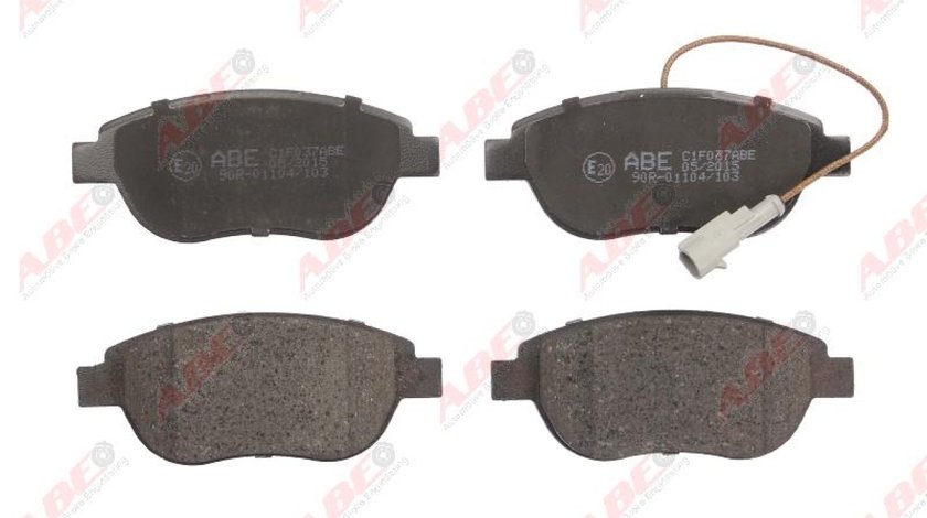 Set placute frana disc CITROËN NEMO nadwozie pe³ne AA Producator ABE C1F037ABE