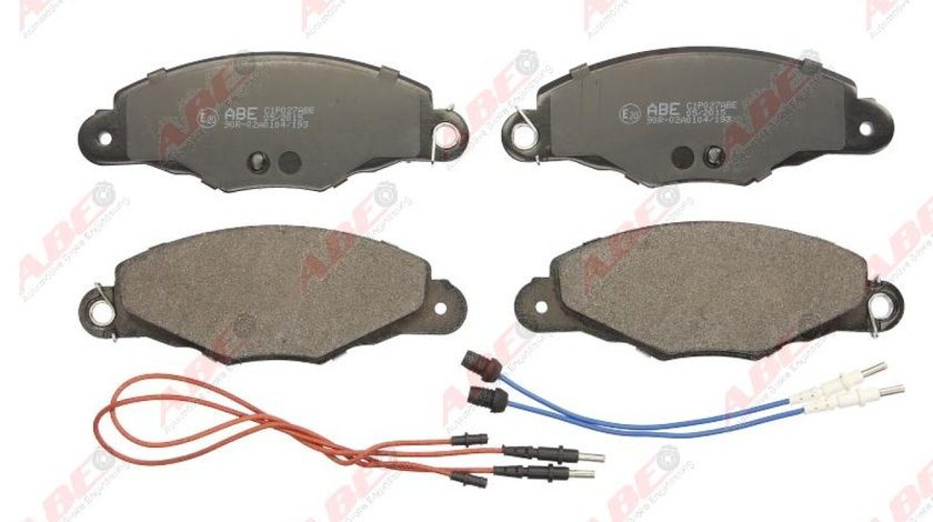 Set placute frana disc CITROËN XANTIA X1 Producator ABE C1P027ABE