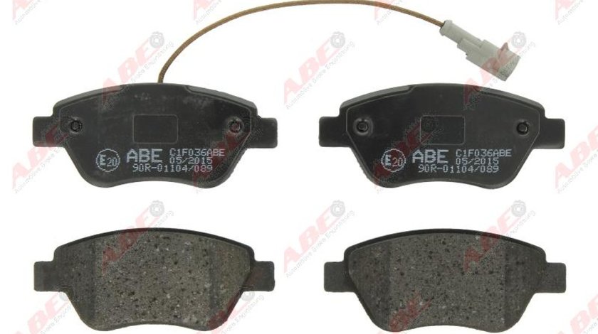 Set placute frana disc FIAT STILO Multi Wagon 192 Producator ABE C1F036ABE