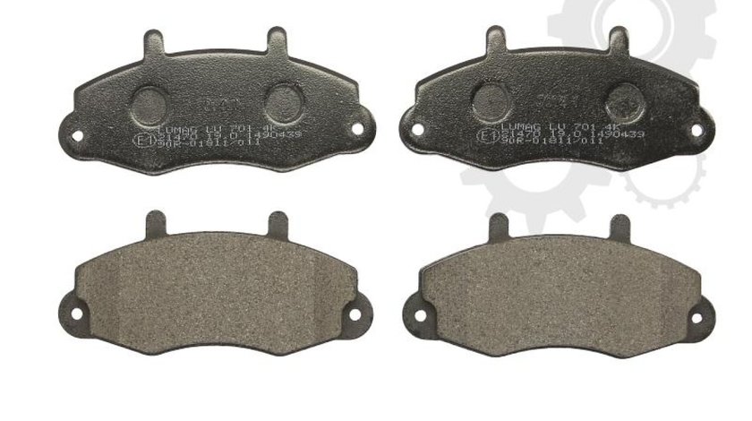 set placute frana disc FORD TRANSIT platforma / podwozie T Producator BRECK 21470 00 701 00