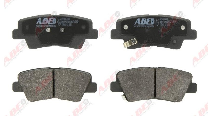 Set placute frana disc KIA CEE`D Sportswagon Producator ABE C20314ABE