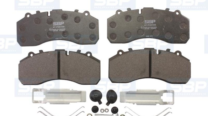 set placute frana disc KYMCO MXU Producator SBP 07-P29108