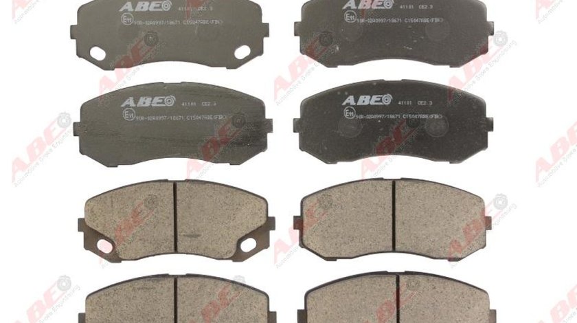 Set placute frana disc MITSUBISHI CANTER platforma / podwozie FB FE FG Producator ABE C15047ABE