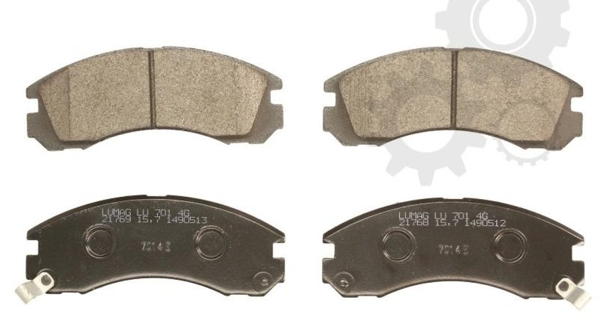 Set placute frana disc MITSUBISHI PAJERO II V3W V2W V4W Producator BRECK 21363 00 701 10