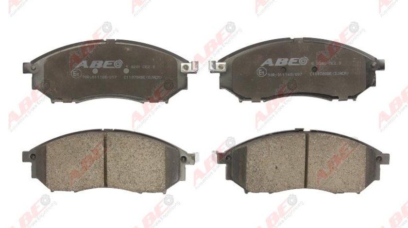 set placute frana disc NISSAN QASHQAI / QASHQAI +2 J10 JJ10 Producator ABE C11078ABE