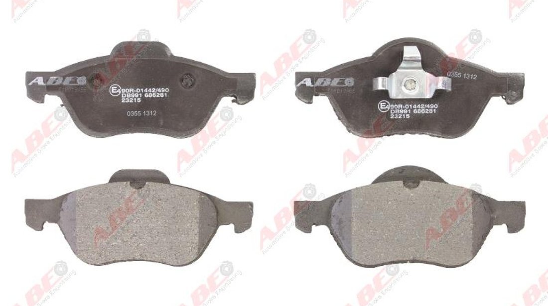 set placute frana disc RENAULT GRAND SCÉNIC II JM0/1 Producator ABE C1R019ABE