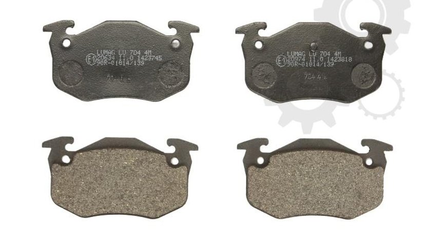set placute frana disc RENAULT MEGANE I Cabriolet EA0/1 Producator BRECK 20973 00 704 00