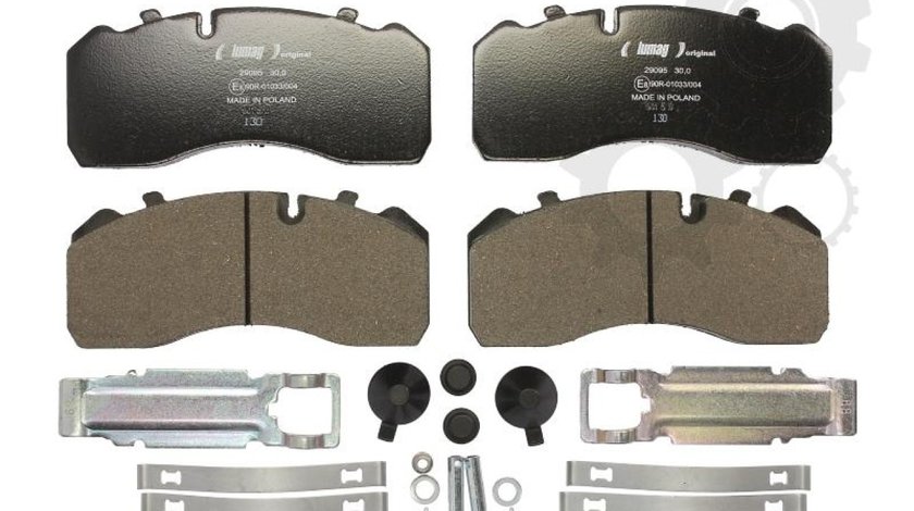 Set placute frana disc SAF B Producator LUMAG 29095 00 901 10