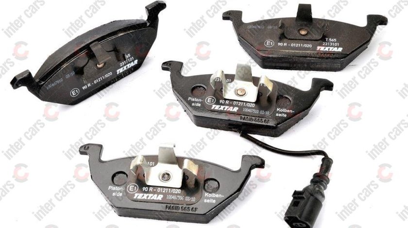 Set placute frana disc VW GOLF IV Variant 1J5 Producator TEXTAR 2313101
