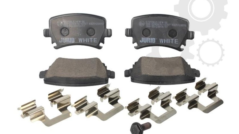 Set placute frana disc VW TIGUAN 5N Producator JURID 573158JC