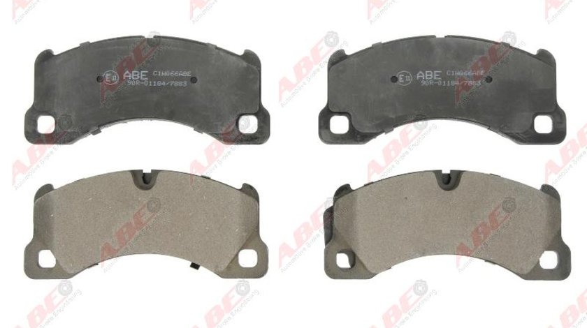 set placute frana disc VW TOUAREG 7LA 7L6 7L7 Producator ABE C1W066ABE