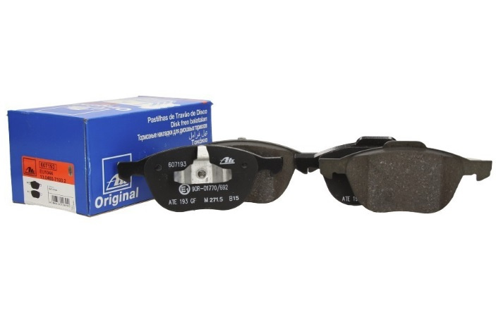 Set Placute Frana Fata Ate Ford Grand C-Max 2010→ 13.0460-7193.2