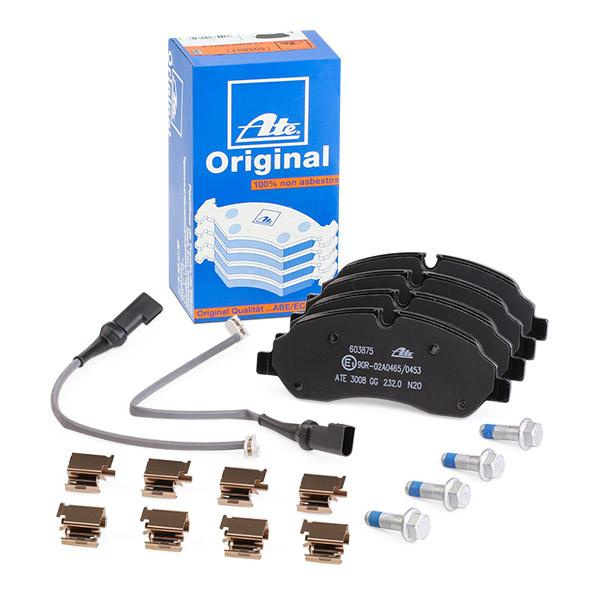 Set Placute Frana Fata Ate Ford Transit Custom 2014→ 13.0460-3875.2