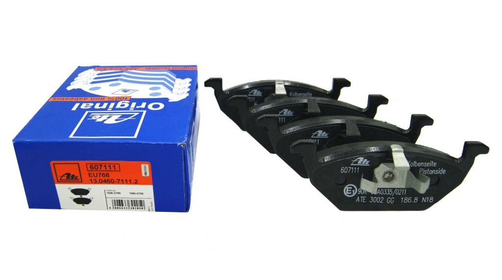 Set Placute Frana Fata Ate Seat Toledo 4 2012→ 13.0460-7111.2