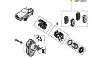 SET PLACUTE FRANA FATA DACIA 1304 1.9D RENAULT 600...