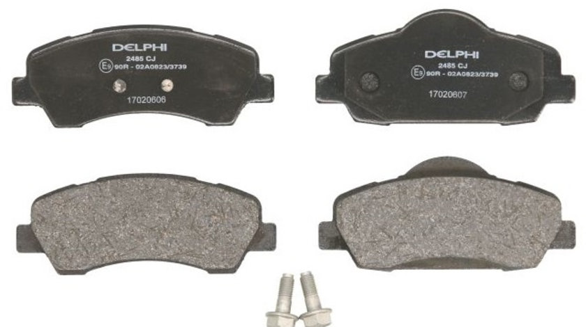 Set Placute Frana Fata Delphi Citroen C-Elysee 2012→ LP2485