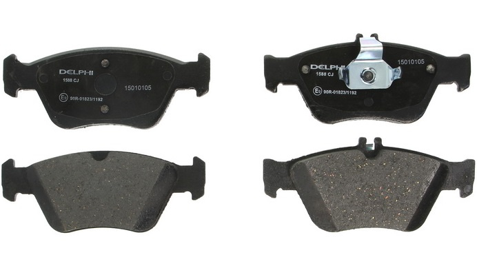 Set Placute Frana Fata Delphi Mercedes-Benz CLK A208 1998-2002 LP1588