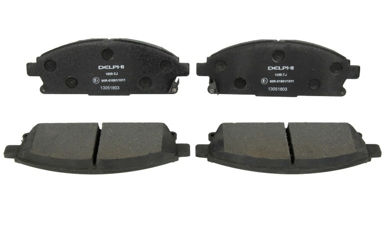 Set Placute Frana Fata Delphi Nissan X-Trail T30 2001-2013 LP1659