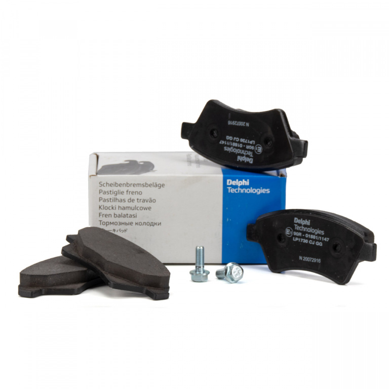 Set Placute Frana Fata Delphi Renault Kangoo 2 2005→ LP1730