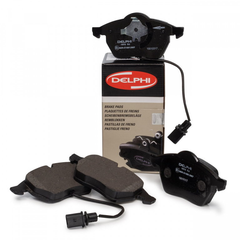 Set Placute Frana Fata Delphi Seat Exeo 2008→ LP1672