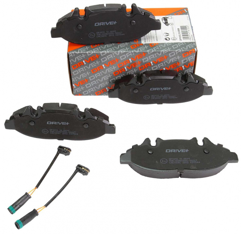 Set Placute Frana Fata Drive+ Mercedes-Benz Viano W639 2003→ DP1010.10.0899