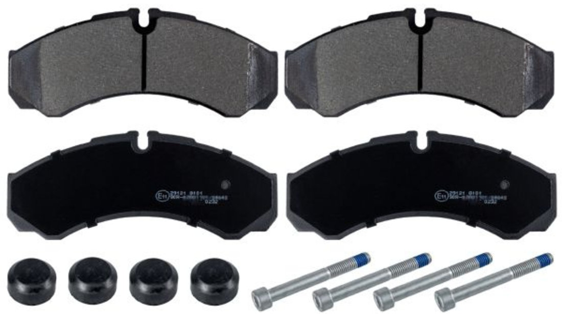 Set Placute Frana Fata Febi Iveco Daily 2 1996-1999 16705