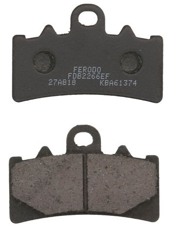 Set Placute Frana Fata Moto Ferodo FDB2266EF