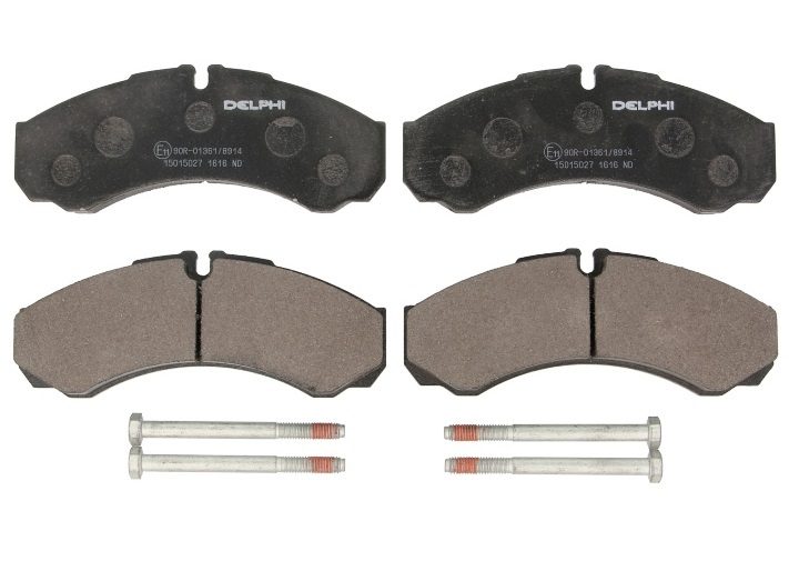 Set Placute Frana Fata / Spate Delphi Iveco Daily 1 1978-1999 LP1616