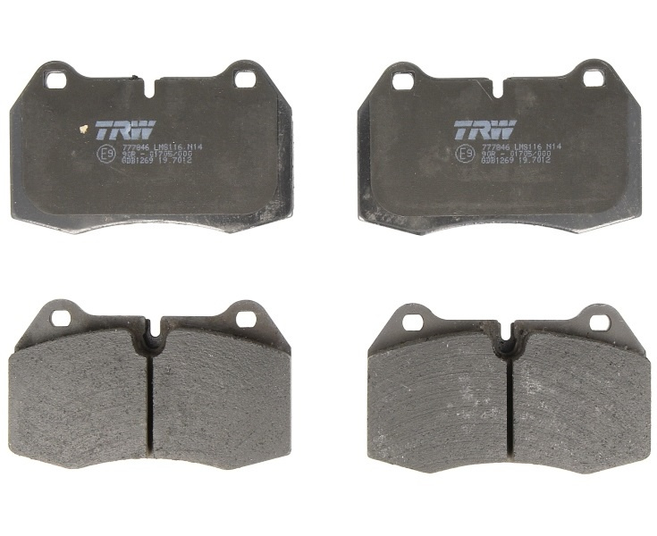 Set Placute Frana Fata / Spate Trw Bmw Seria 5 E34 1991-1995 GDB1269