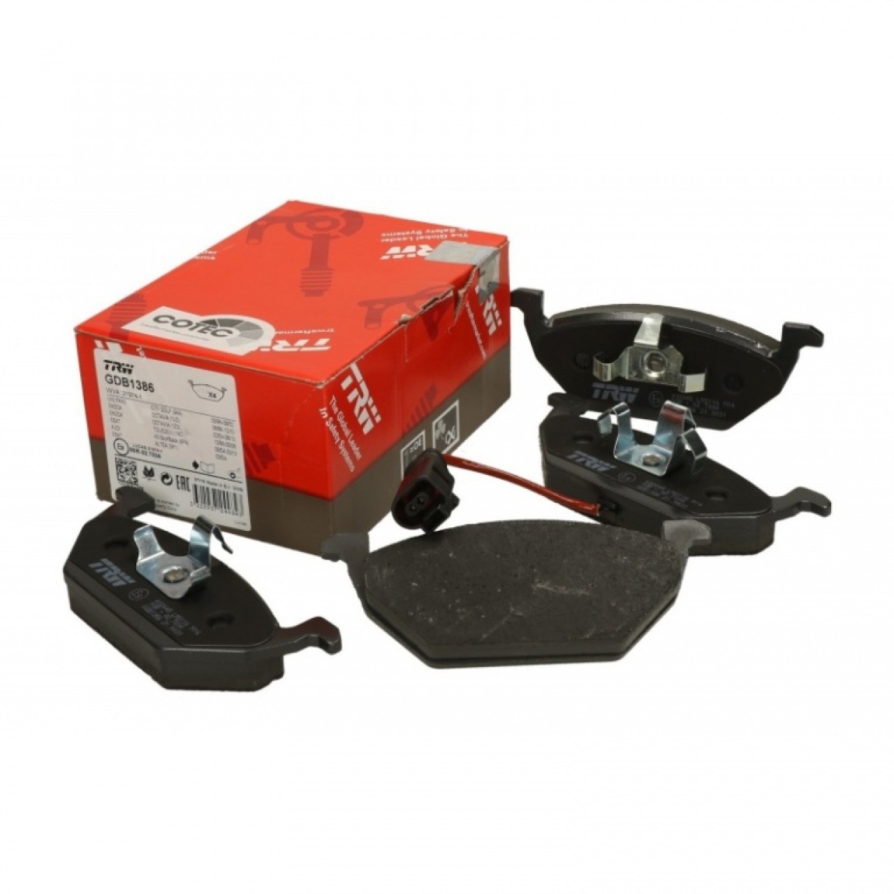 Set Placute Frana Fata Trw Audi A2 2000-2005 GDB1386