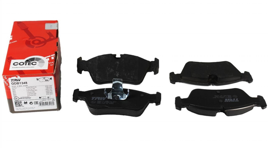 Set Placute Frana Fata Trw Bmw Z4 E85 2002-2009 GDB1348