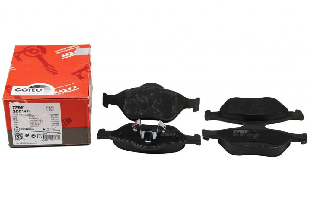 Set Placute Frana Fata Trw GDB1419
