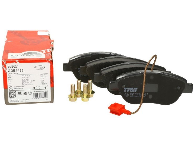 Set Placute Frana Fata Trw GDB1483