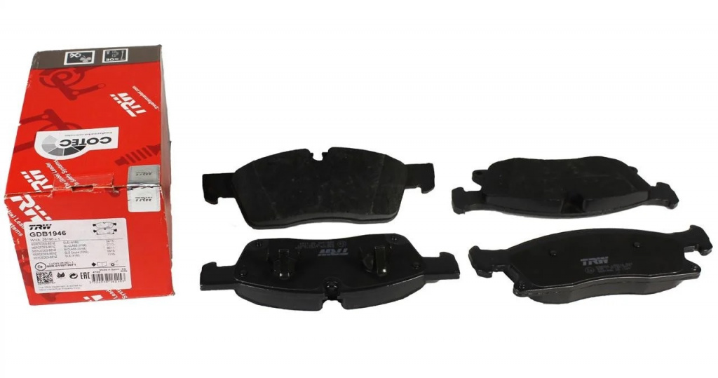 Set Placute Frana Fata Trw Mercedes-Benz GL-Class X166 2012-2015 GDB1946