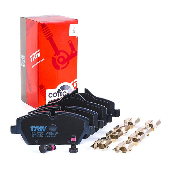Set Placute Frana Fata Trw Mini Clubvan R55 2012-2014 GDB1611